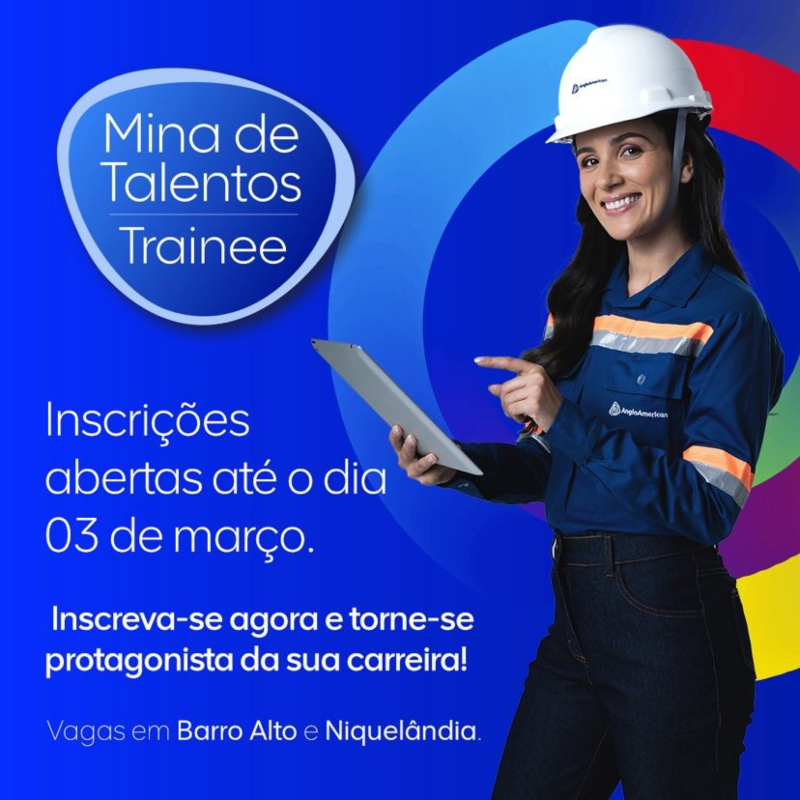 Mina De Talentos Da Anglo American Abre Vagas De Trainee Em Niquel Ndia