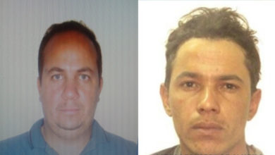 Márcio Luciano (esquerda) foi preso após intensa investigação da Polícia Civil, Carlos Eduardo está foragido.