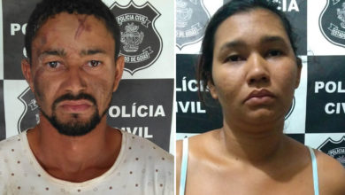 Adriano entrou em luta corporal com agentes, mas foi detido, Luciana foi defender o irmão e acabou presa (Foto: Polícia Civil)