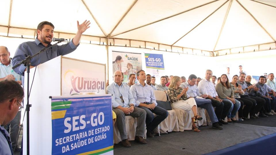 Prefeito Valmir Pedro diz que Hemu será o marco na saúde da região (Foto: Ascom Uruaçu)
