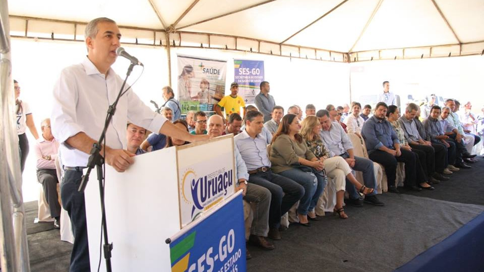 Governador Zé Eliton: "Estamos convocando as OS" (Foto: Ascom Uruaçu)