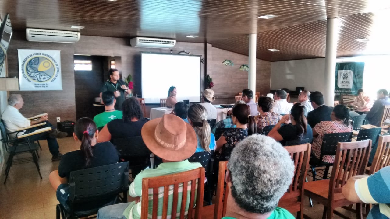 Durante a palestra foi agendada a próxima a reunião para a criação da associação (Fotos: Pacto de Niquelândia)