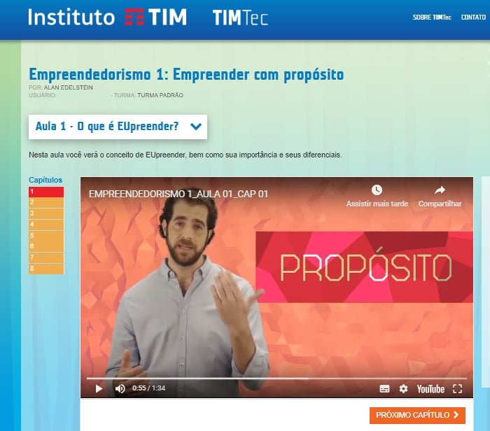 Timtec Facebook Tim Tec oferece cursos online e gratuitos para atualizar o currículo ...